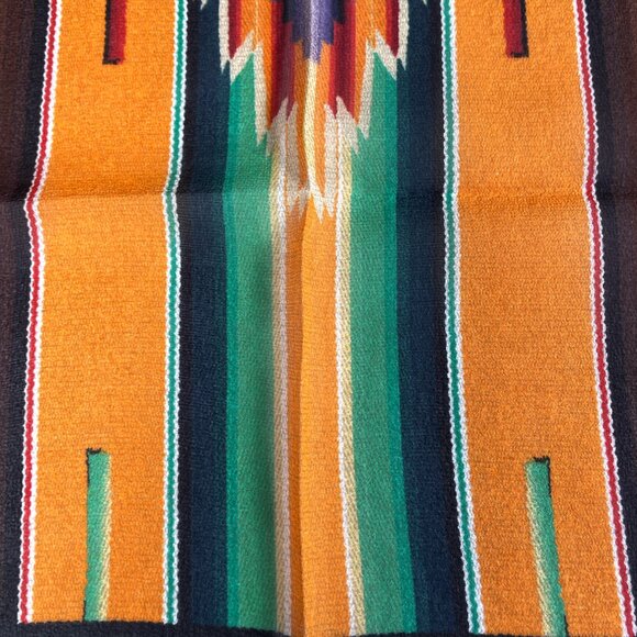 Christian Dior Vintage Silk Scarf – Navajo-Inspired Aztec Motif - Picture 8 of 13